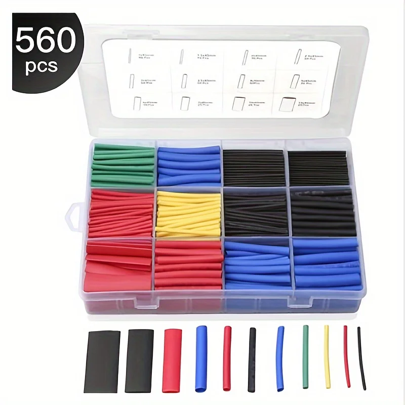 127-750 шт. термоусадочная трубка термостойкая комплект термоусадочной упаковки