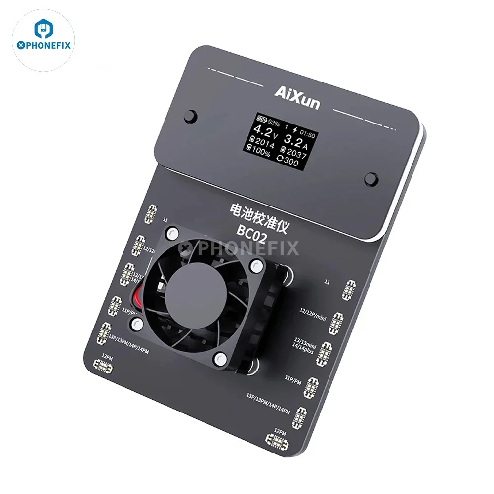 JC AiXun BC01 BC02 модуль калибровки батареи автоматическая активация для IPhone 11-14promax