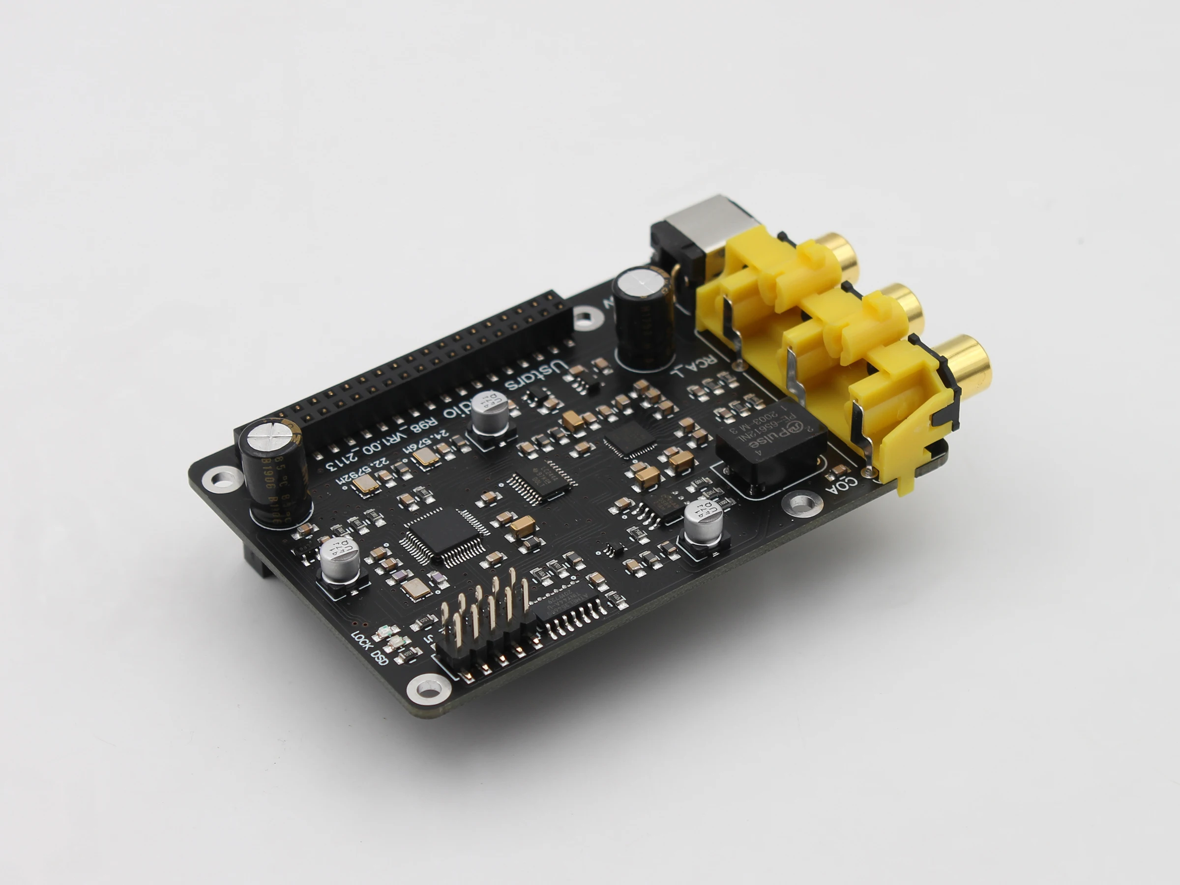 R98 CS43198 цифровой трансляционный сетевой плеер Raspberry Pi DAC I2S 384K DSD 256 твердое решение