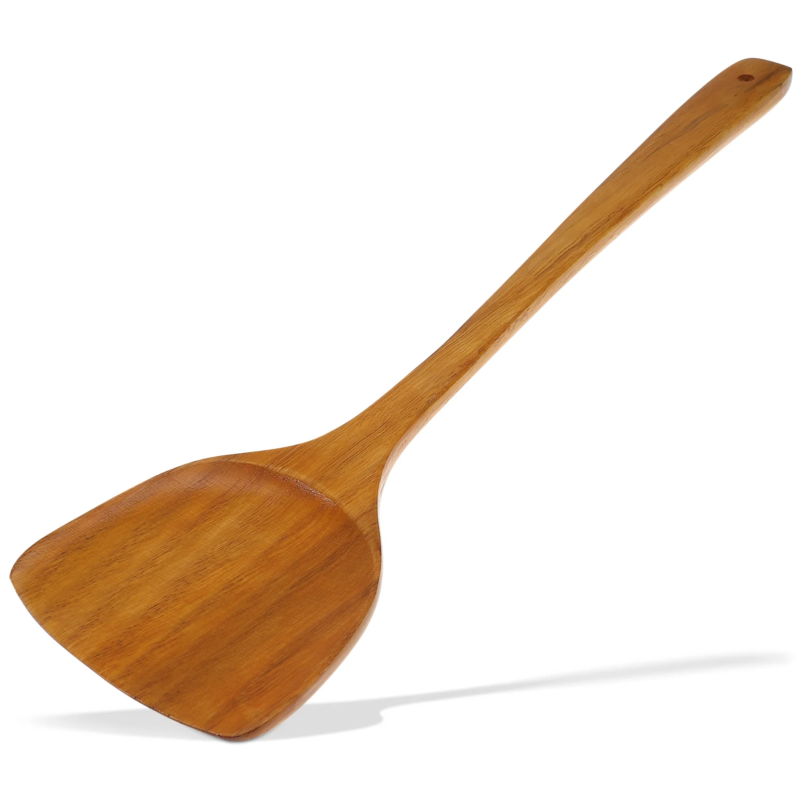 

Cooking Spatula Wooden Kitchen Wood Turner Utensils Wok Utensil Tool Scoop Handle Nonstick Spoon Spatulas Bamboo Frying Spoons