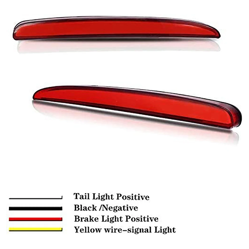 Автомобильный задний бампер противотуманная фара тормозной сигнал динамический