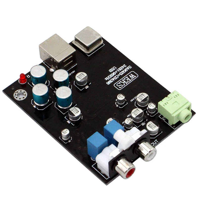 

Audio SA9023 USB 2.0 Decoder Board CS4398 OPA2132 For 32 Ohm Decoder Amplifier