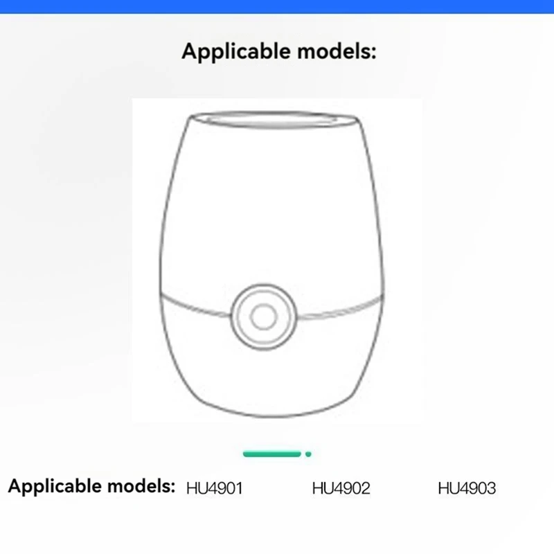 3 шт. HU4101 сменный фильтр увлажнителя для HU4901/HU4902/HU4903 фильтры воздуха спальни и