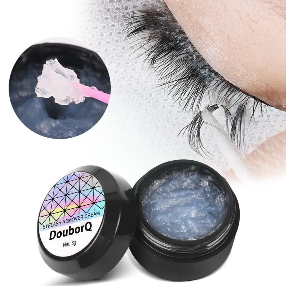 

Средство для снятия макияжа, не раздражающий клей V8k2, искусственная кожа, крем для наращивания ресниц