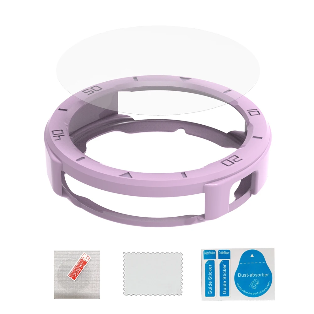 Dial Bumper Cover For Samsung Galaxy Watch 4 5 5Pro Pro 44mm 40mm 45mm Accessories Screen Protector Protective TPU Shell  Case