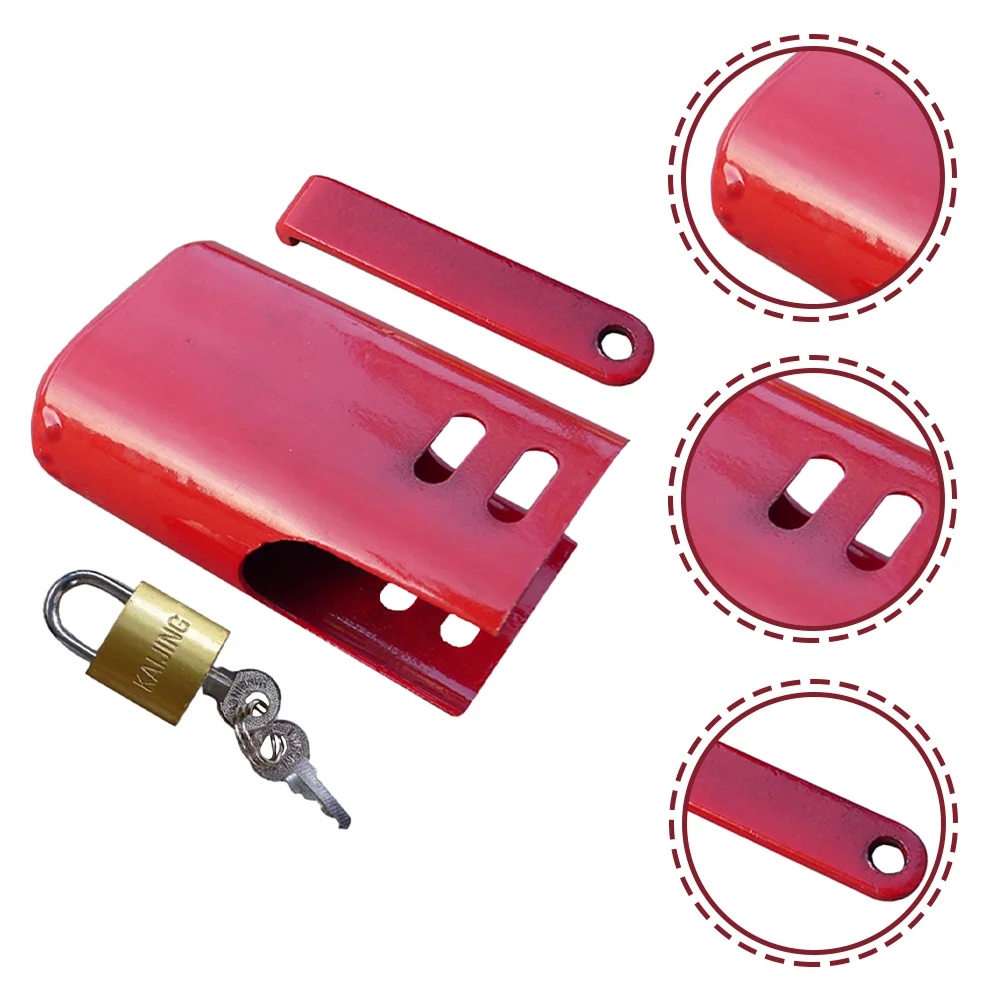 

1 Set Metal Anti-Theft Locks Hose Bib Lock Outdoor Water Spigot Protector Garden Hose Tap Lock