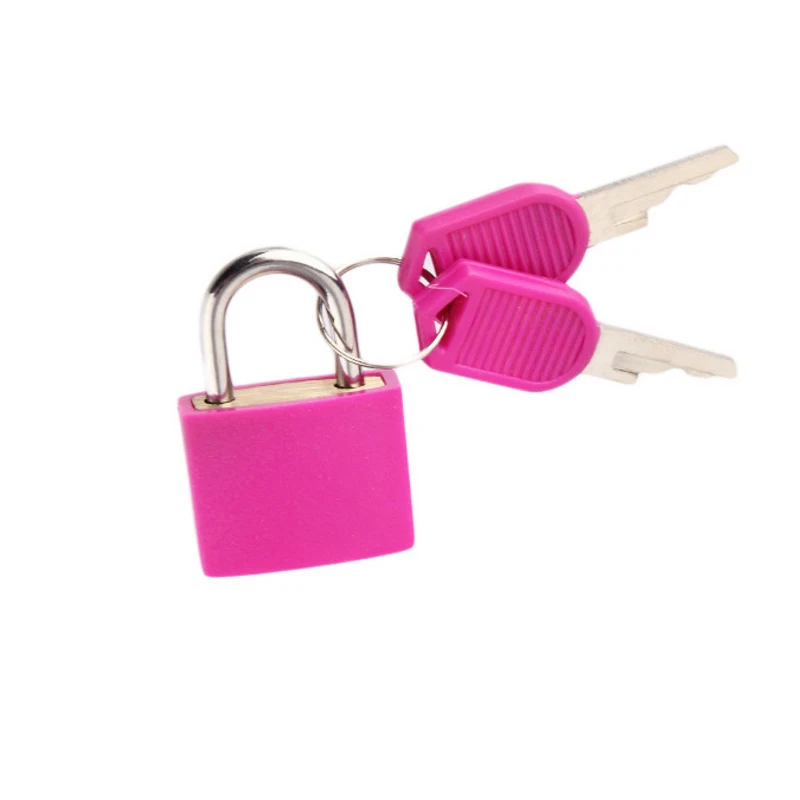 

Мини-замок стальной разноцветный