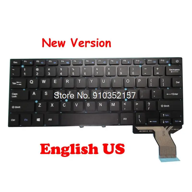 

Новая версия клавиатуры США для ONDA для XiaoMa 41 OW114 YXT-NB93-48 MB27716008-BZ английский без рамки