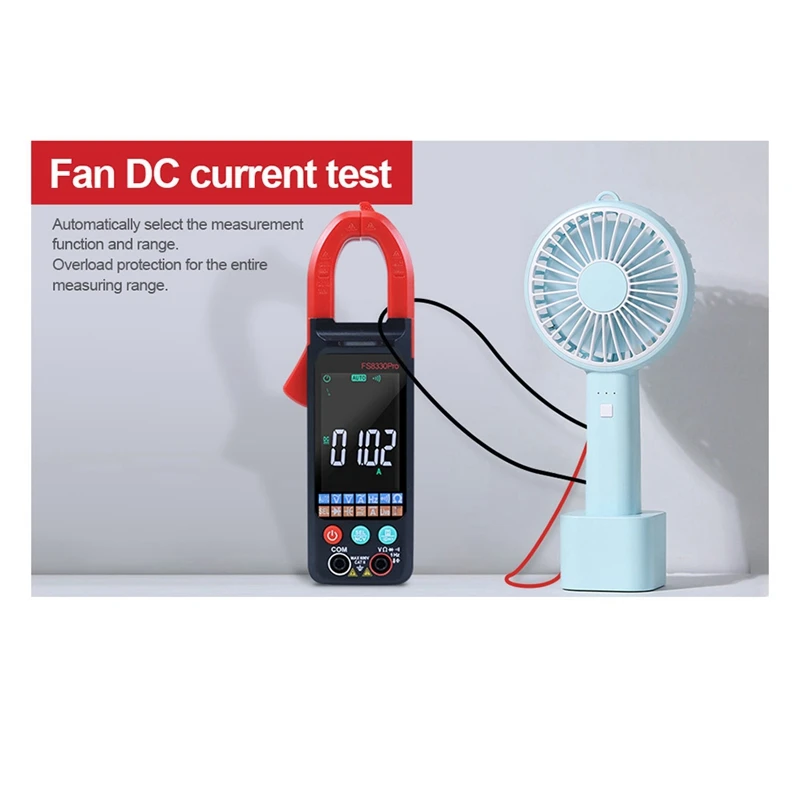 Тестер напряжения с большим цветным экраном многофункциональный автоматический