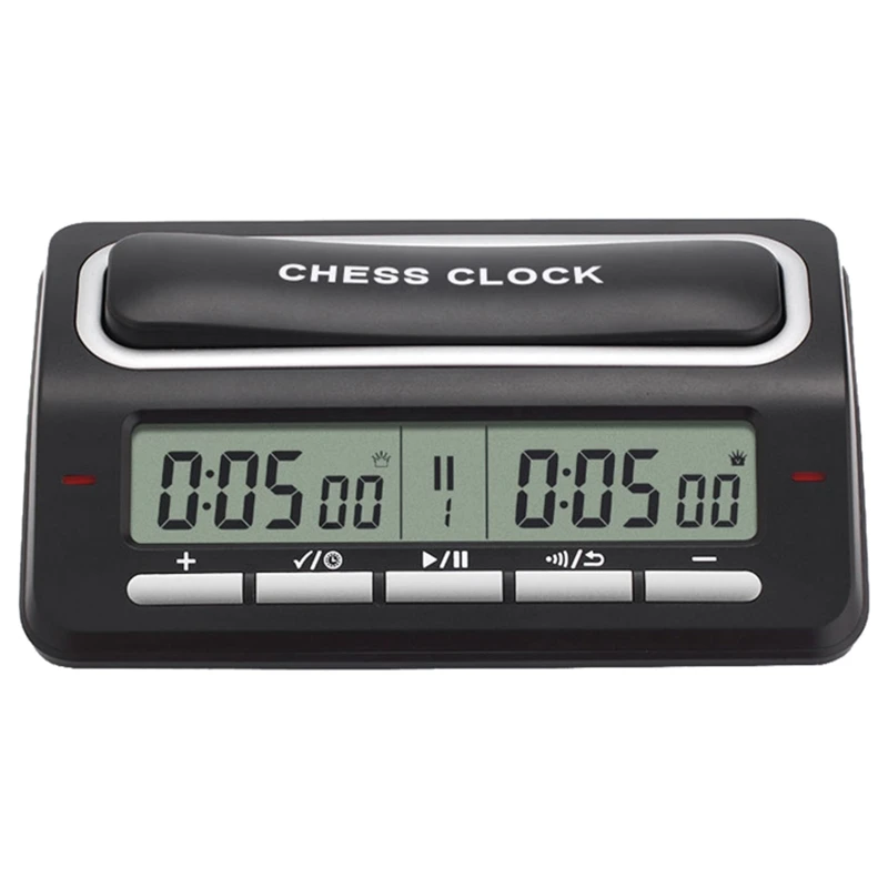 

Chess Clock Digital Timer, Digital Display International Chess Timer Count Down Game Timer Portable Timer for Board Game 918E