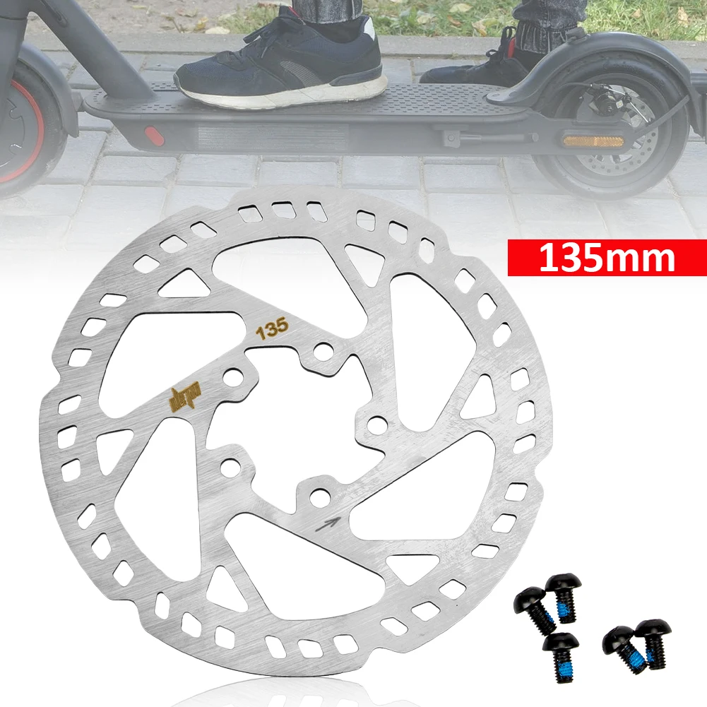 

5 Bolts 135mm Electric Scooter Brake Disc Stainless Steel Disc Pads For Xiaomi Mijia M365 365PRO Disk Brake Replacement Parts