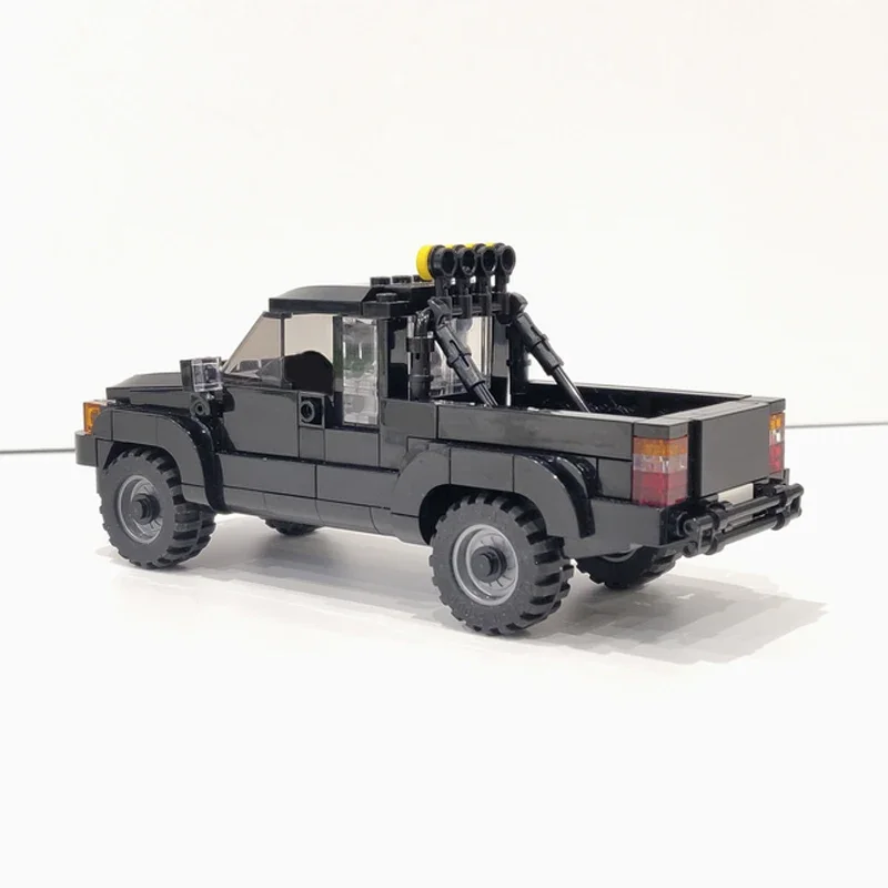 343 шт. MOC Speed Champion Hilux 4x4 Xtra Кабина Пикап грузовик модель строительные блоки кирпичи