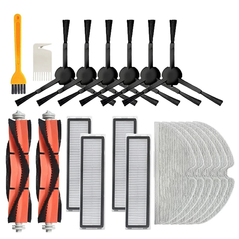 

Сменные детали для пылесоса Xiaomi Dreame D9 Dreame Bot L10 Pro L10, основная боковая щетка, фильтр НЕРА, Швабра, сменная деталь