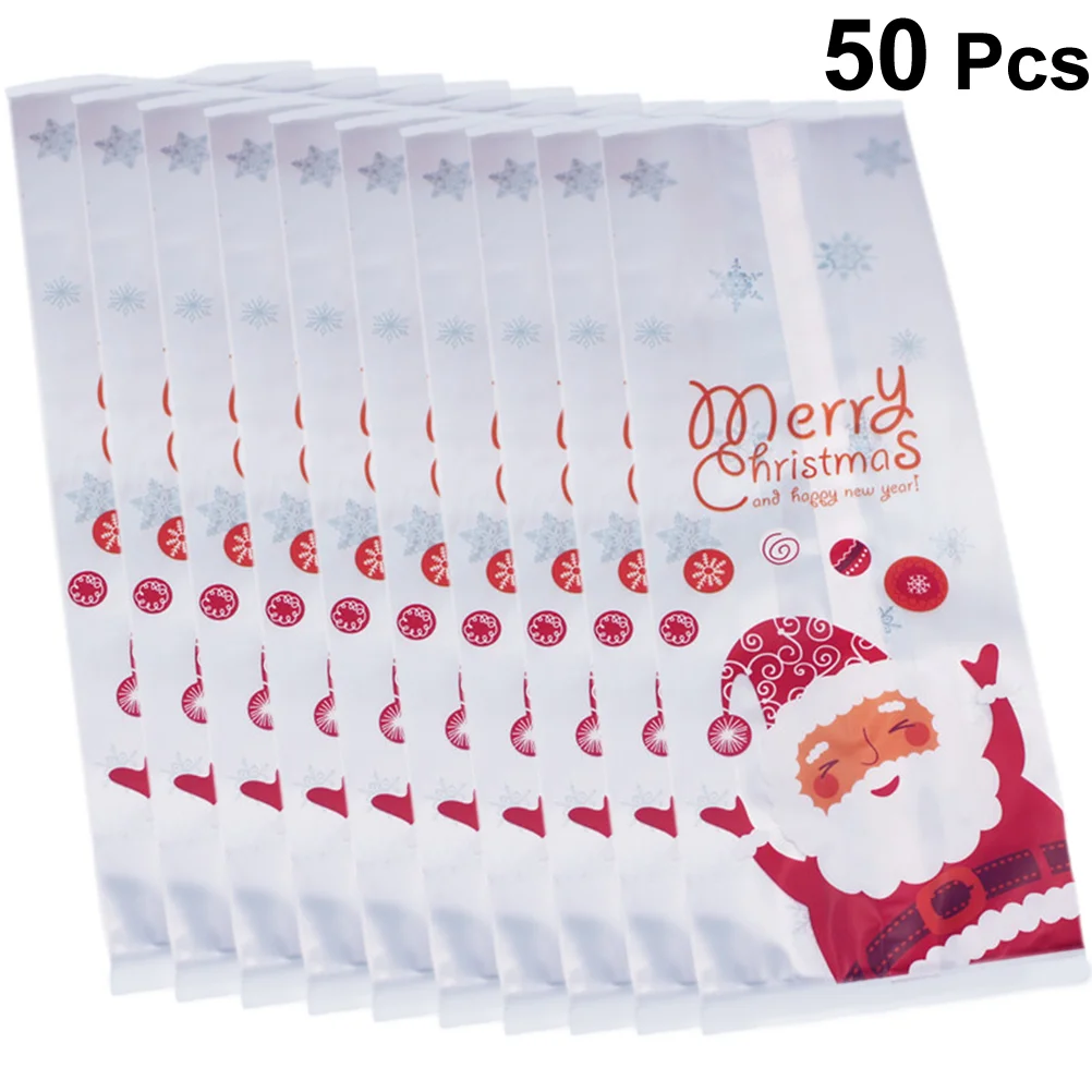 

Christmascandy Cookie Gift Pouch Favorpartybaking Holiday Holder Packaging Cellophane Treat Snack Wrapping Container