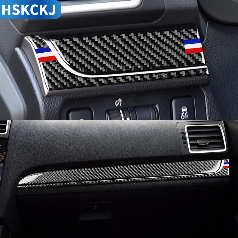 

Для Subaru Impreza WRX STI XV Crosstrek 2015 2016 2017 приборной панели из углеродного волокна, отделочные полосы, наклейки, автомобильные аксессуары