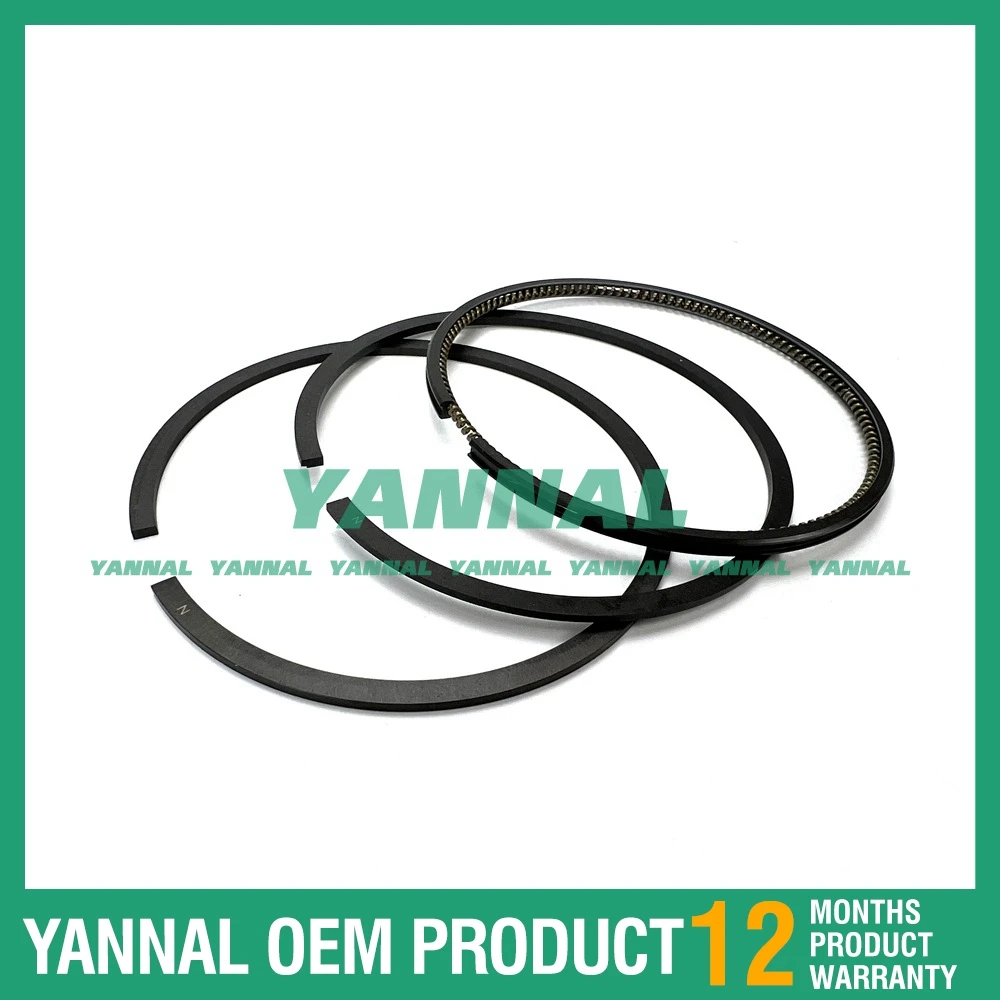 4 шт. поршневое кольцо STD для Isuzu 4JA1 4JB1 4JB1T EnginePickup NPR