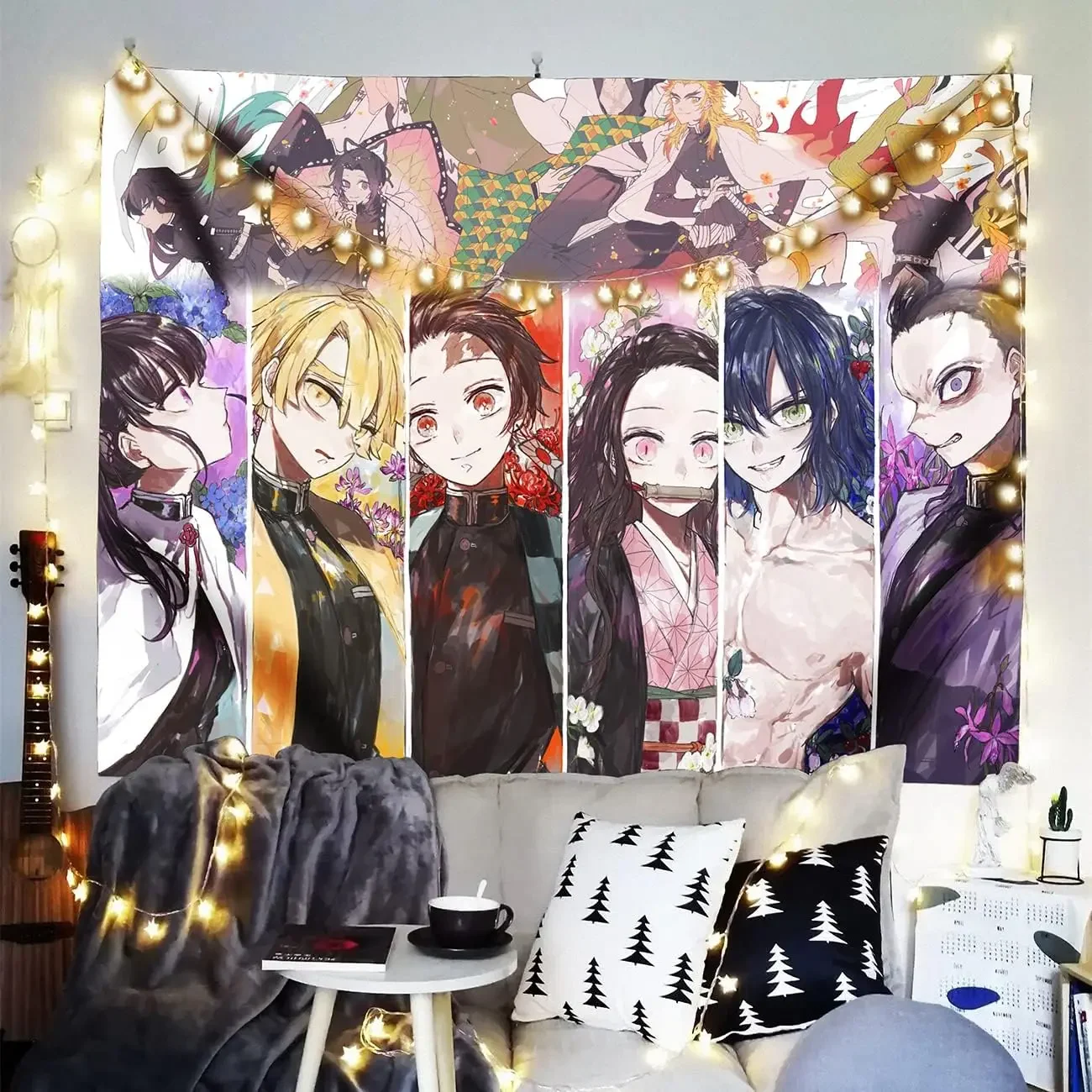 Коврик-кубок в стиле аниме Убийца демонов с постерами персонажем комиксов и