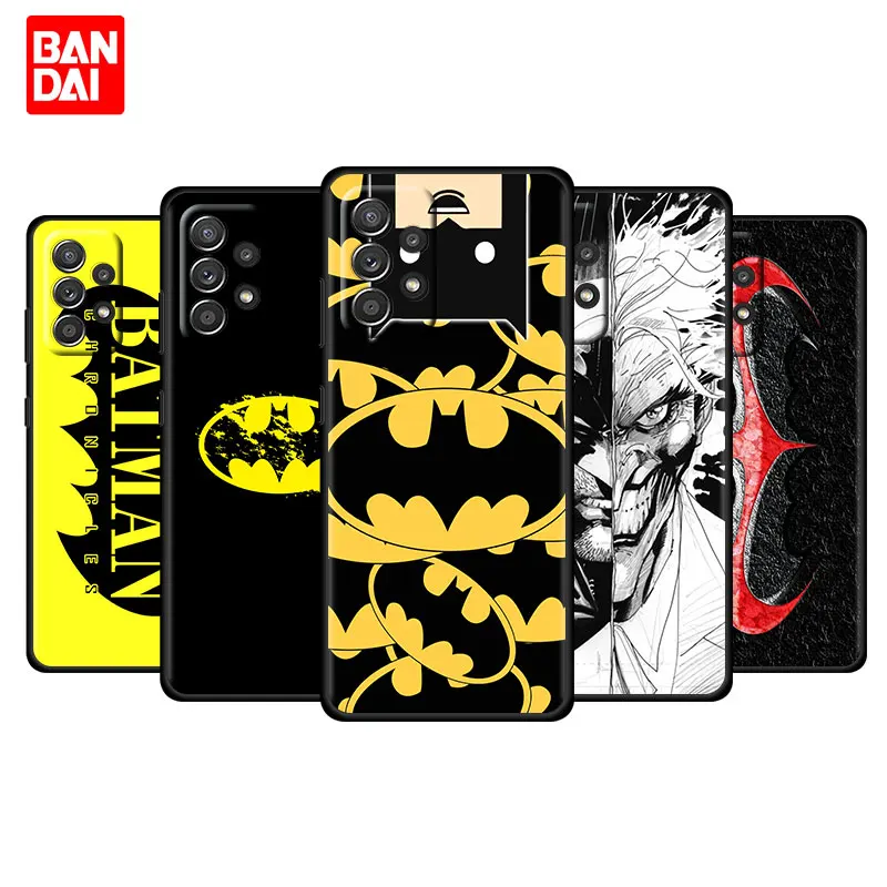 

Venom Ironman Batman Joker Case for Samsung Galaxy A03 A13 A31 A50 A51 A52 A70 A71 A32 Note 20 Ultra 5G Cover Bag Silicone Black