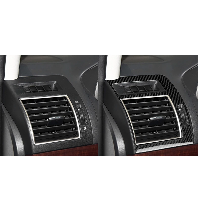 Для Toyota Land Cruiser Prado 2010-2018 2 шт. настоящие Углеродные волоконные боковые дефлекторы