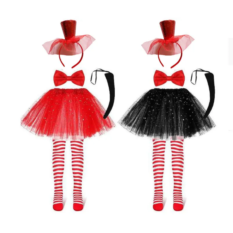 Детский головной убор из нетканого материала для косплея Хэллоуина ведьмы в виде