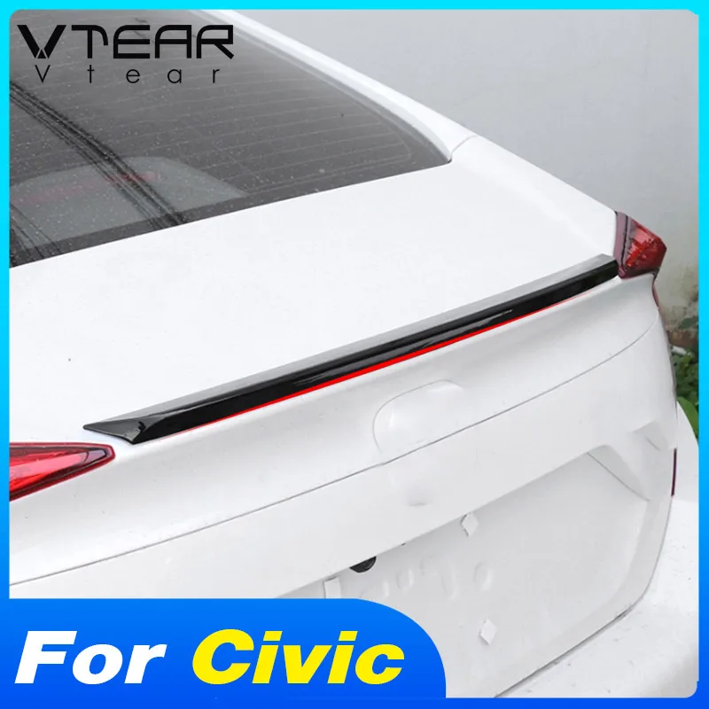 Автомобильный задний спойлер Vtear для двери багажника декоративная лента панели