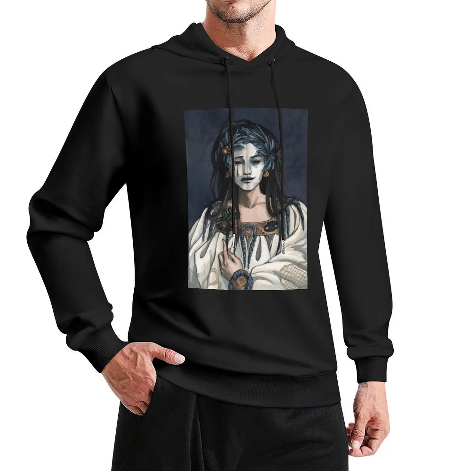 Bai WuXiang пуловер с капюшоном корейская одежда мужская дизайнерская толстовки