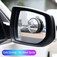2pc car convex blind spot mirror hd 360 degree wide angle adjustable rearview extra auxiliary round mirror accessories