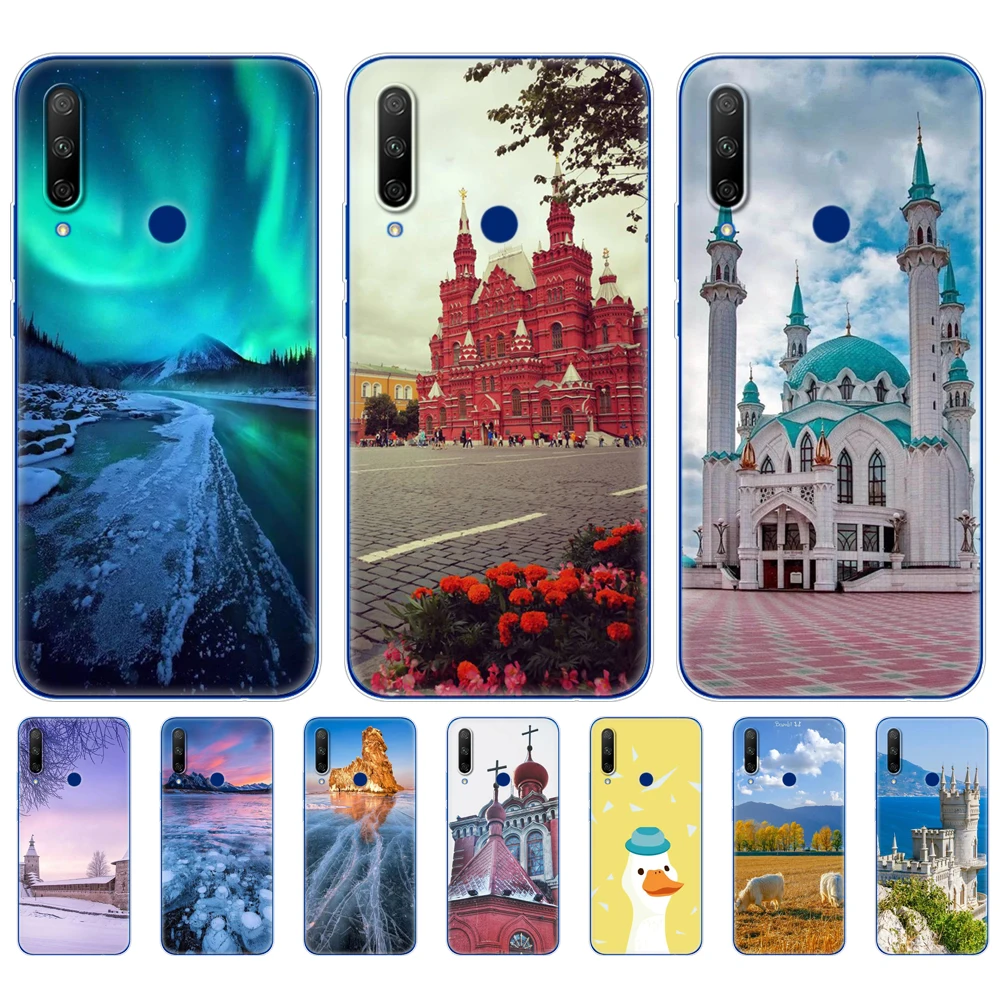 

For Honor 9X Global Case For Honor 9X Premium Case Silicon TPU Soft Back phone cases For Huawei Honor 9X Premium STK-LX1 Bumper