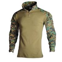 han wild outdoor shirt hunting shirts military uniform camouflage shirt men long sleeve army tactical shirt solider outwear