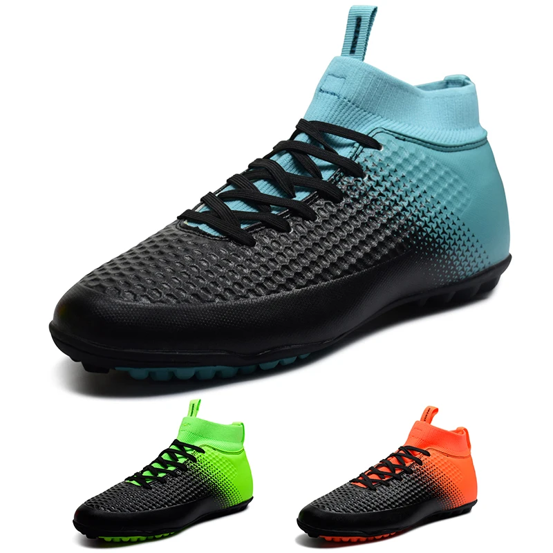 Stylish And Comfortable Adult Training Match Sports Football Shoes Outdoor Indoor Grass Sports Shoes For Youth Students 33-46#