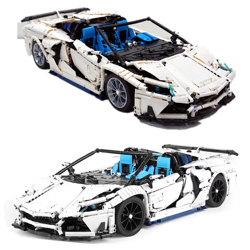 

Bugattied Chirons Racing Car Formula Building Blocks Bricks Sets DIY City Speed Bricks Toys For Kids Children Birthday Gifts