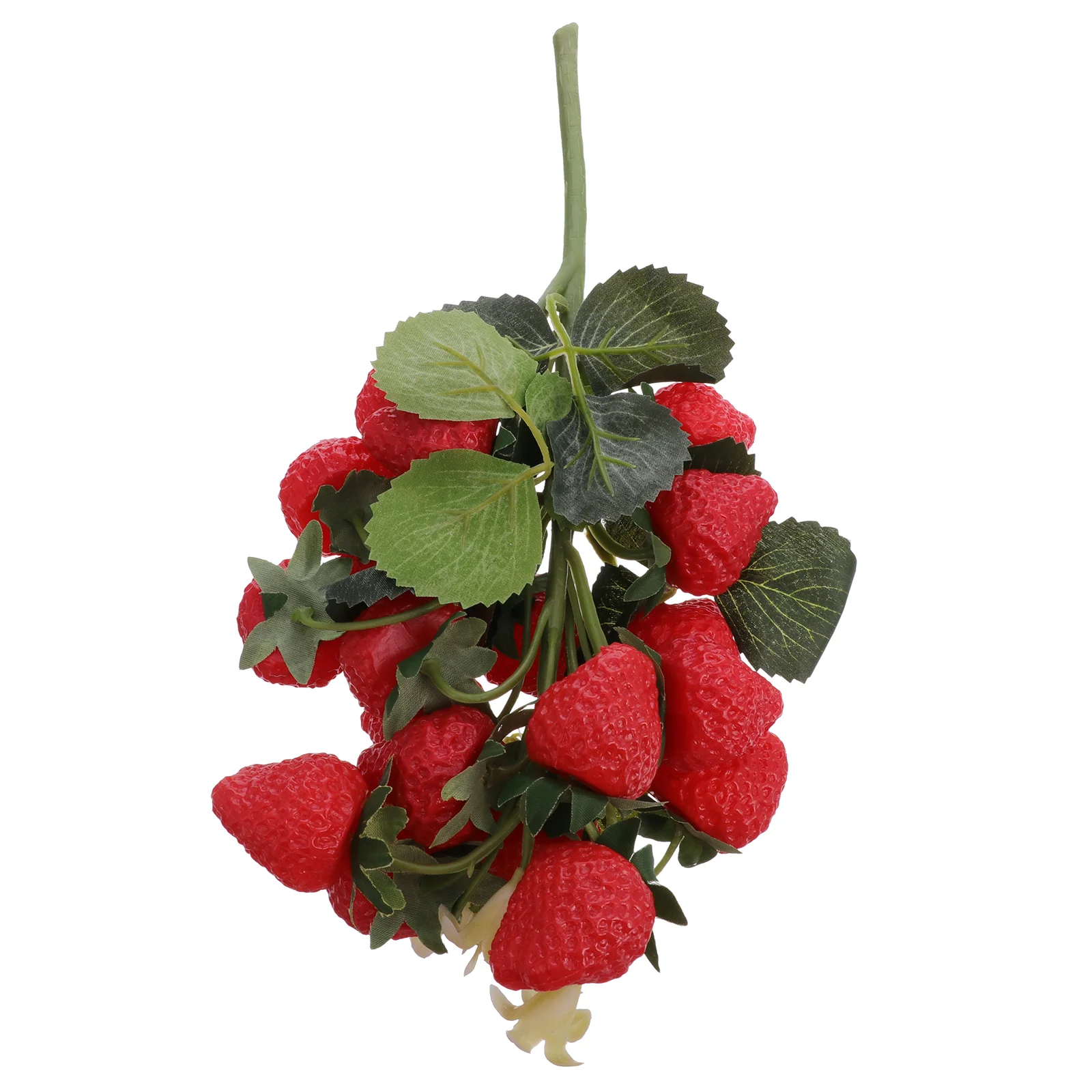 

Fruit Fake Strawberries Artificial Strawberry Decor Fruits Red Props Lifelike Simulationphotography Model Decorative