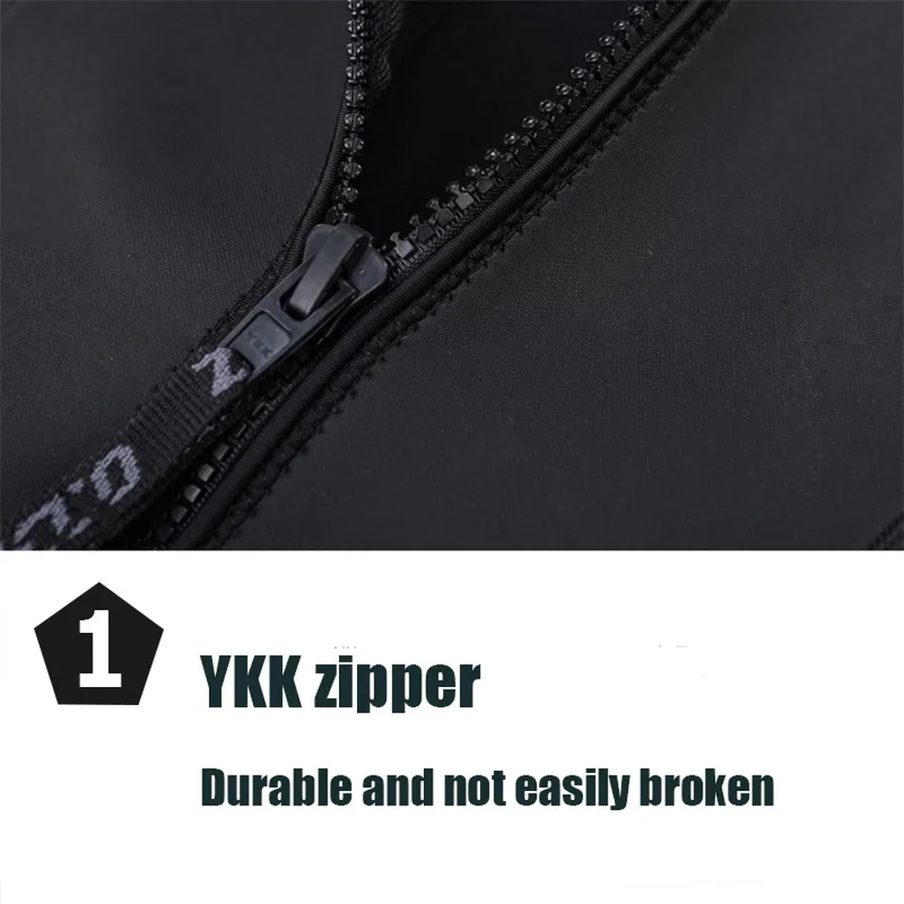 3 мм осенне-зимний мужской длинный гидрокостюм из неопрена с термофлисовой