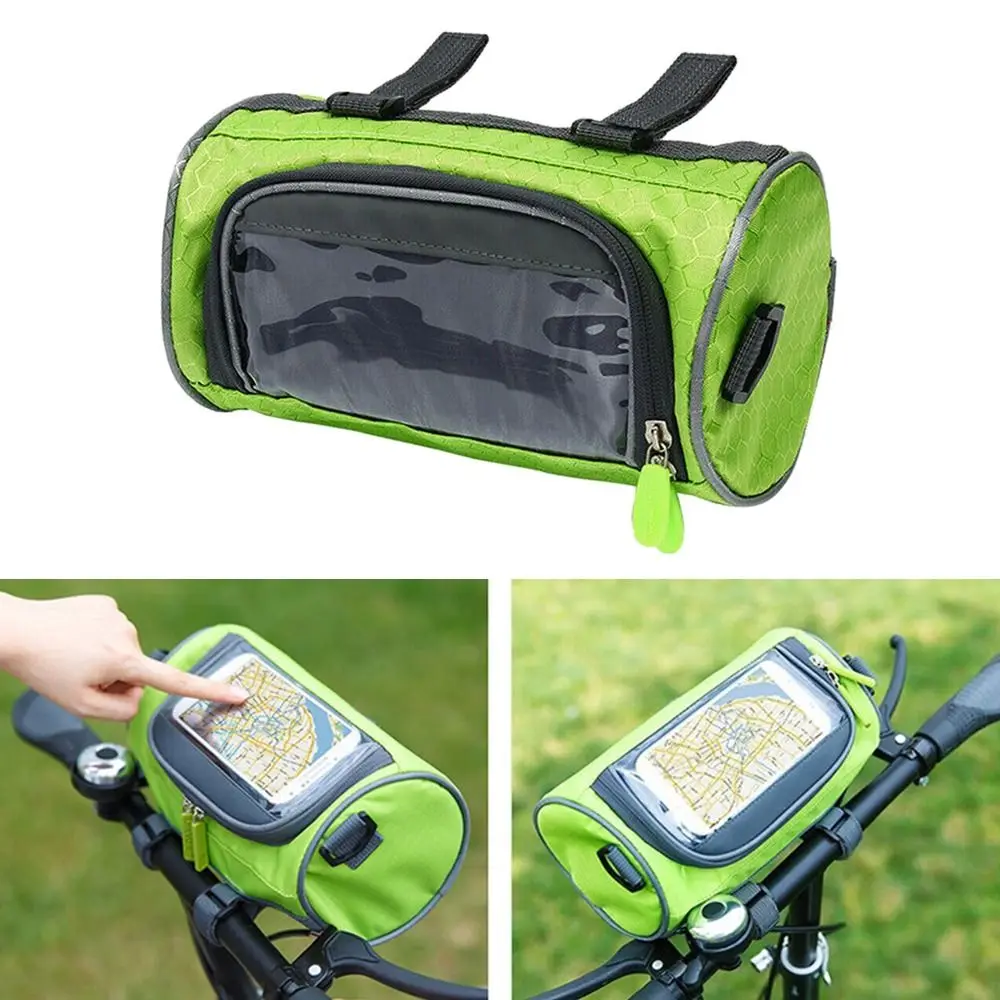 

Аксессуары для горного велосипеда, сумка через плечо, держатель для телефона, сумка для телефона с сенсорным экраном, сумка для велосипеда, сумка на руль велосипеда