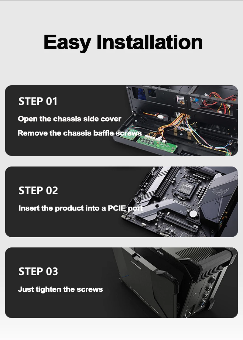 Сетевая карта 5G PCIe к RJ45 чип RTL8126 гигабитный Ethernet PCI Express сетевая 10/100/2500/5000 Мбит/с 1