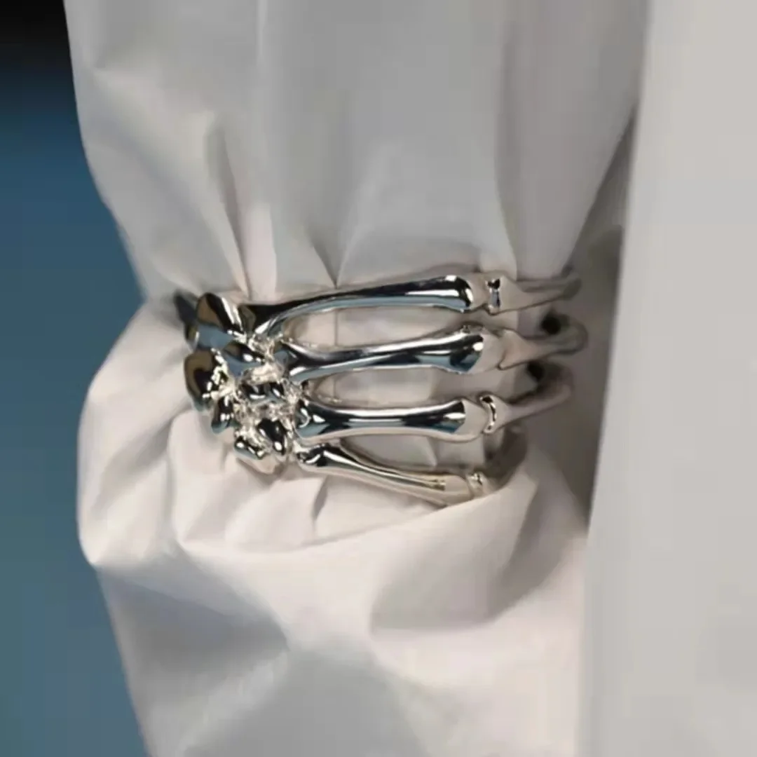 Модный Регулируемый трехмерный уличный браслет со скелетом от ветра в Европе и