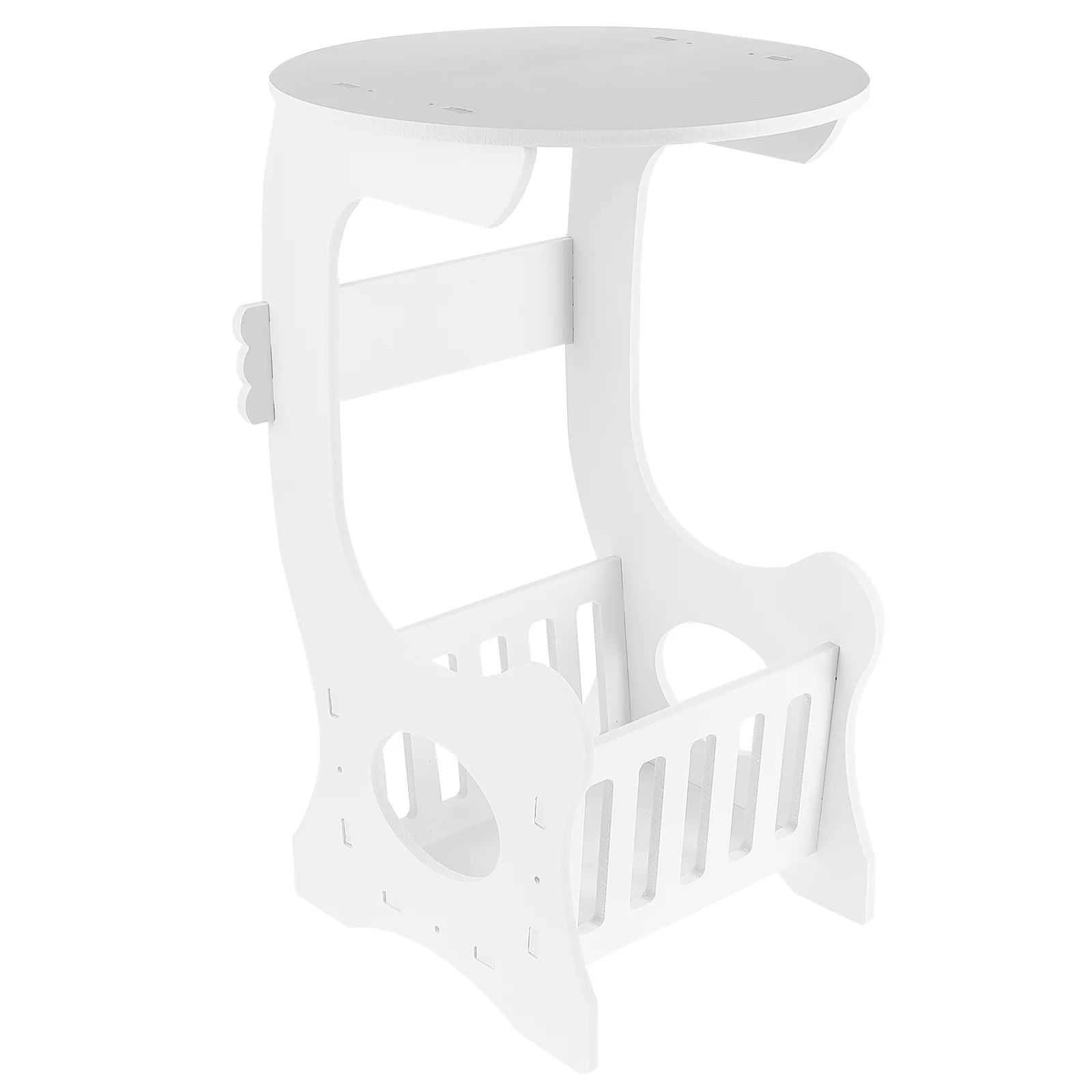 

Coffee Table Modern Bedside Desk Simple Storage Stand White Tea Bedroom Furniture Mini Side table