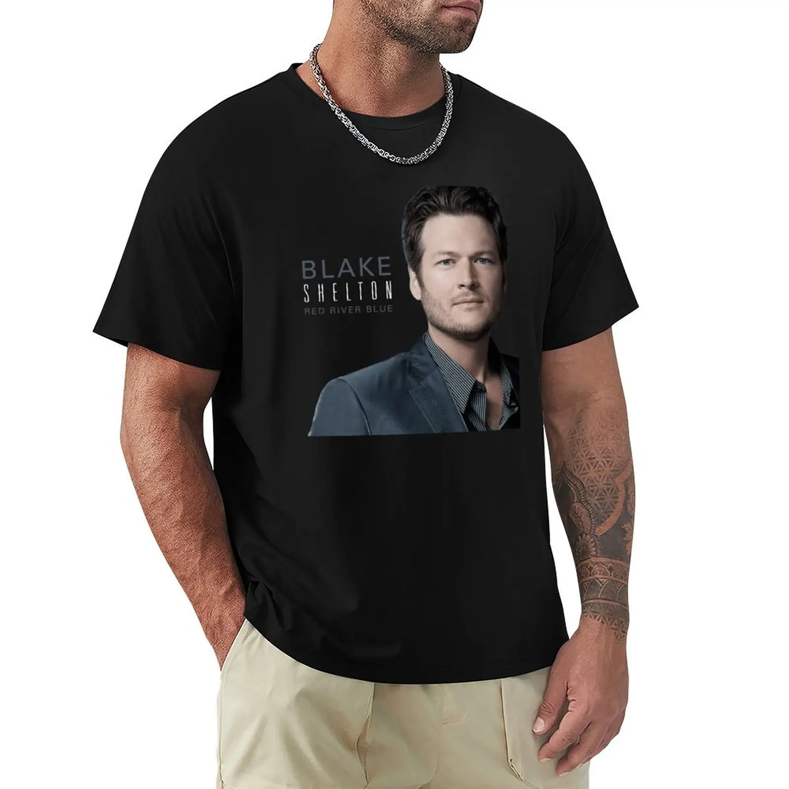 Фото Футболка для тренировок Blake Shelton God Gave Me You, дышащая, с технологией Cool Dry. №1