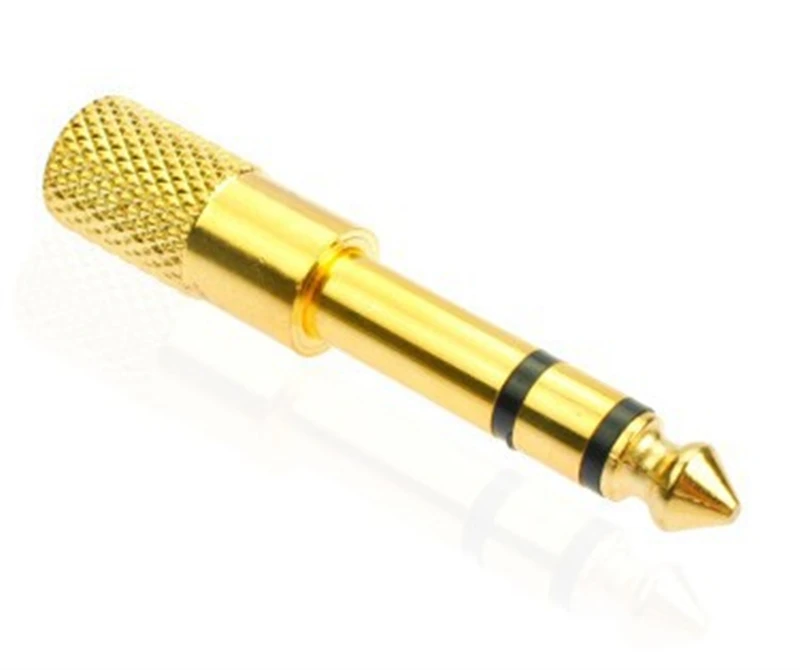 

Gold Plated 6.5mm Male to 3.5 Female Jack Adapter Connector for Headphone Accessories Mixer Audio Amplifier Plug Microphones AUX