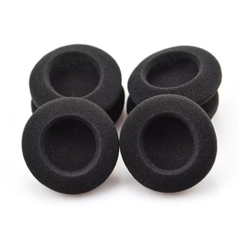 

60mm/2.4" Replacement Foam Earpads Cushion For Logitech- H600 H330 H340/Aiwa HP-CN5/Labtec Axis 502 headset Black