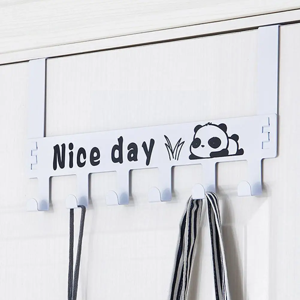 

Rear Door Hook Rack Free Perforated Wrought Iron Door Bedroom Doors Metal Hook Back Hanger Hanger P9s6 Door A2w5