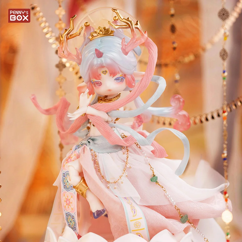 Penny Box Antu-China Dunhuang девятицветный олень серии 19 8 см Bjd куклы слепая коробка Mystery