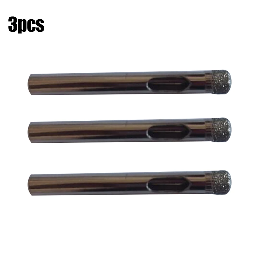 

Алмазная Holesaw 3 шт., колонковая дрель, диаметр 53 мм, для сверления керамической плитки, инструменты для плитки