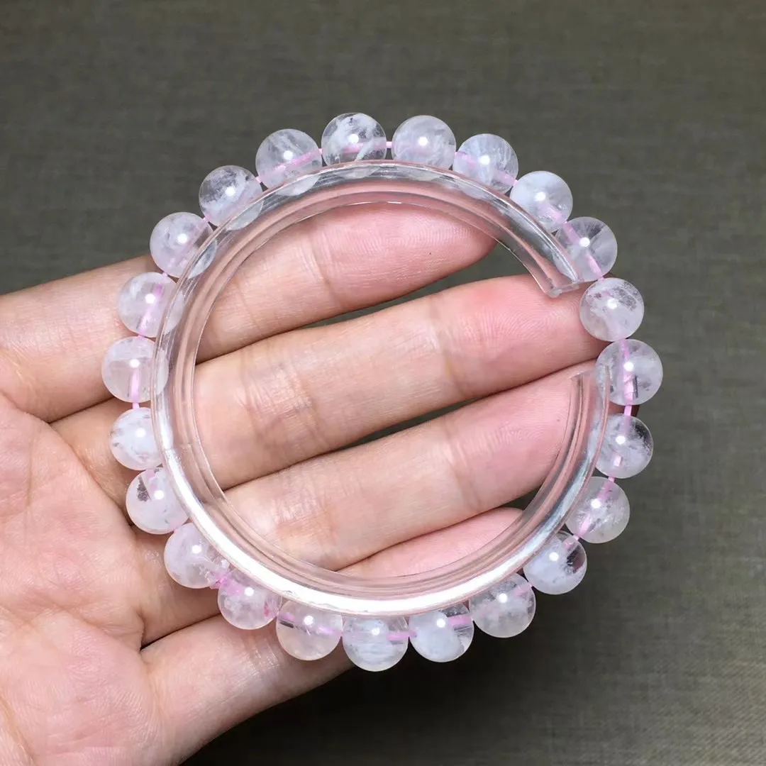 

8mm Natural Ghost Phantom Quartz Bracelet For Women Lady Man Love Luck Gift Reiki Gemstone Crystal Beads Strands Jewelry AAAAA