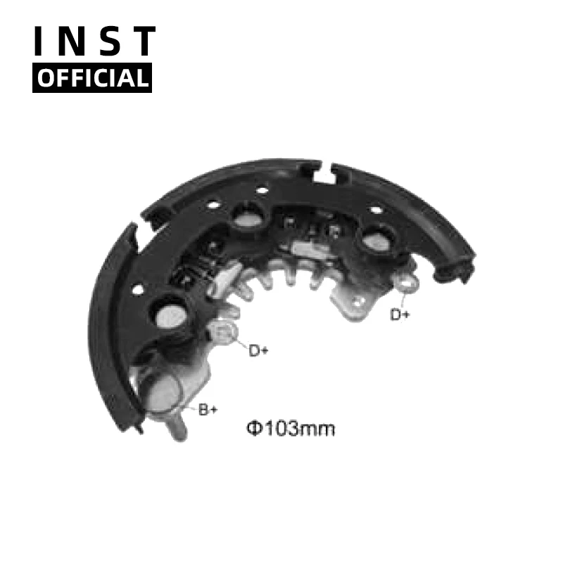 

ALTERNATOR GENERATORS RECTIFIER BRIDGE FOR L170G1320 318125 136976 RH-26 HR755 170G1320 L165G1320 2323050Y09 JH755