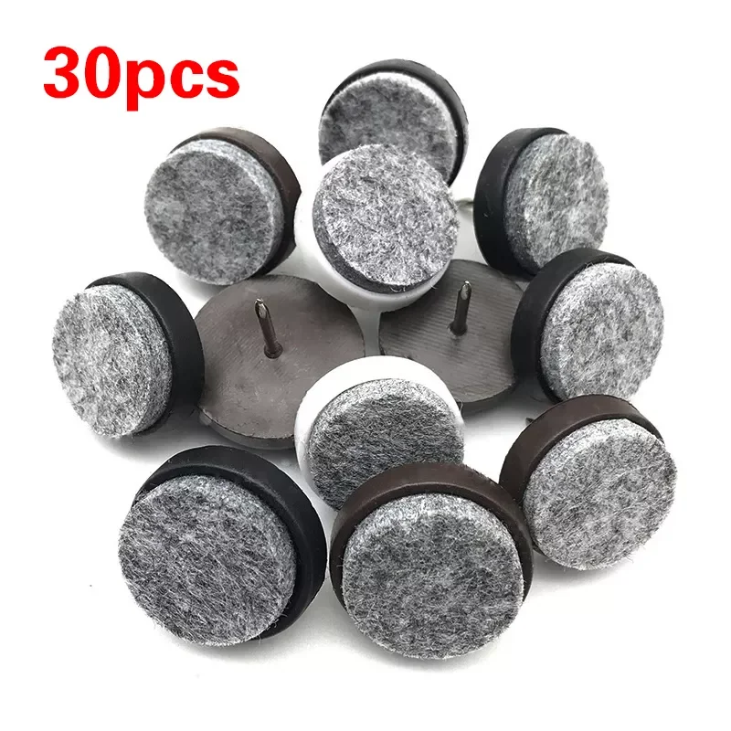 

Felt Foot Pad Skid Glide Nail Protector Furniture Chair Table Leg High Quality Table Chair Feet Leg Non-slip Felt Pad Nail