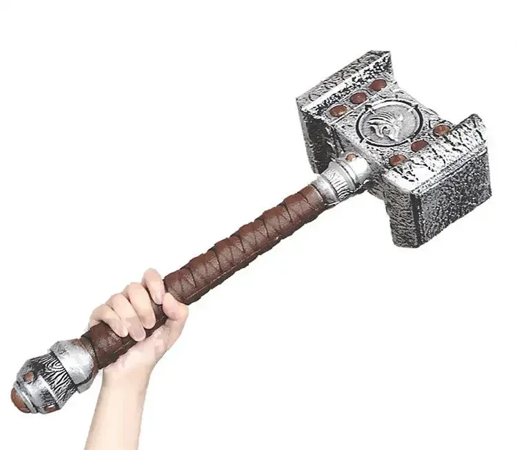 [Забавный] масштаб 1:1 55 см WOW Thrall Doomhammer оружие Hammer коллекционная модель для