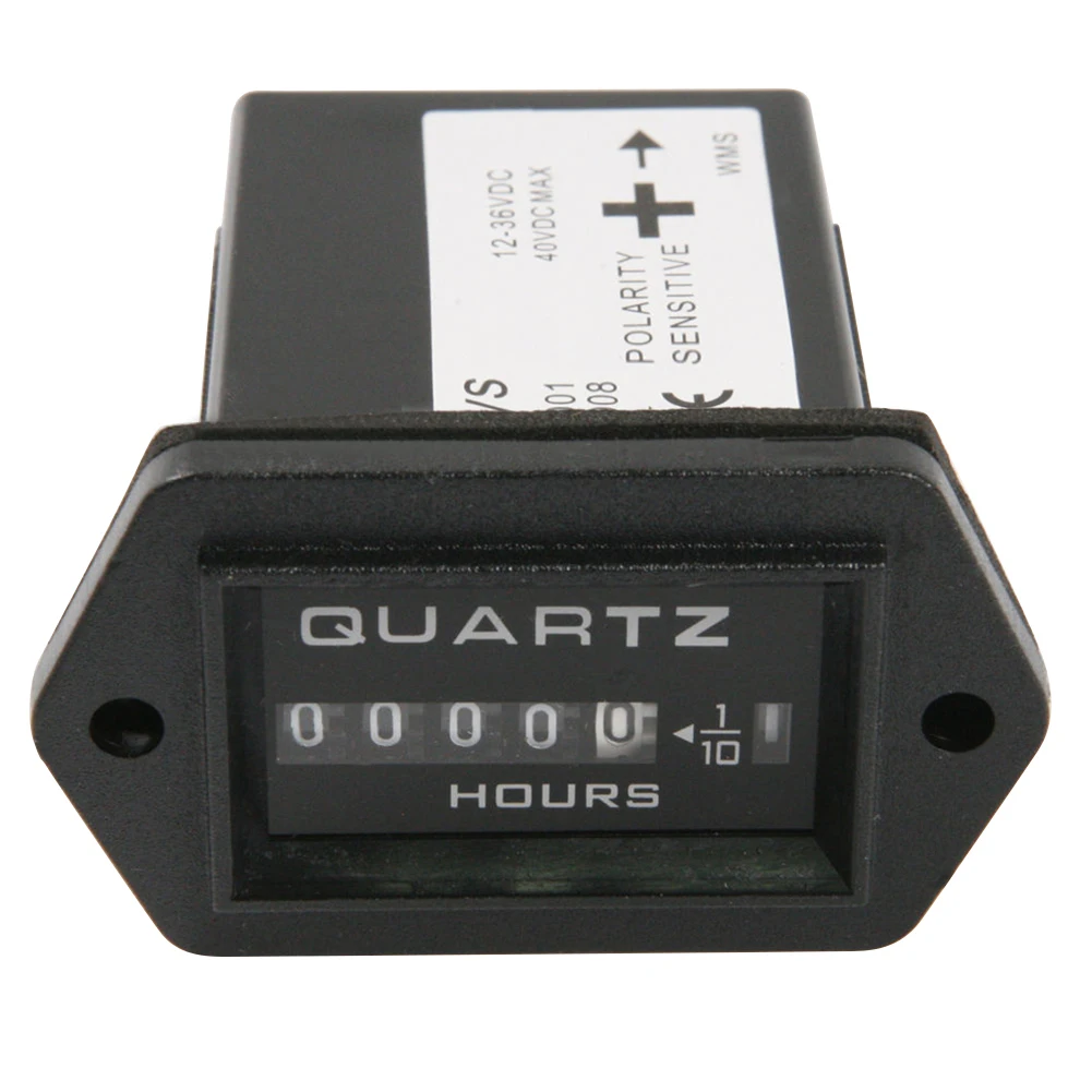 

DC12-36V Digital Engine Hour Meter Timer for Marine Boat Lawn Truck Tractor