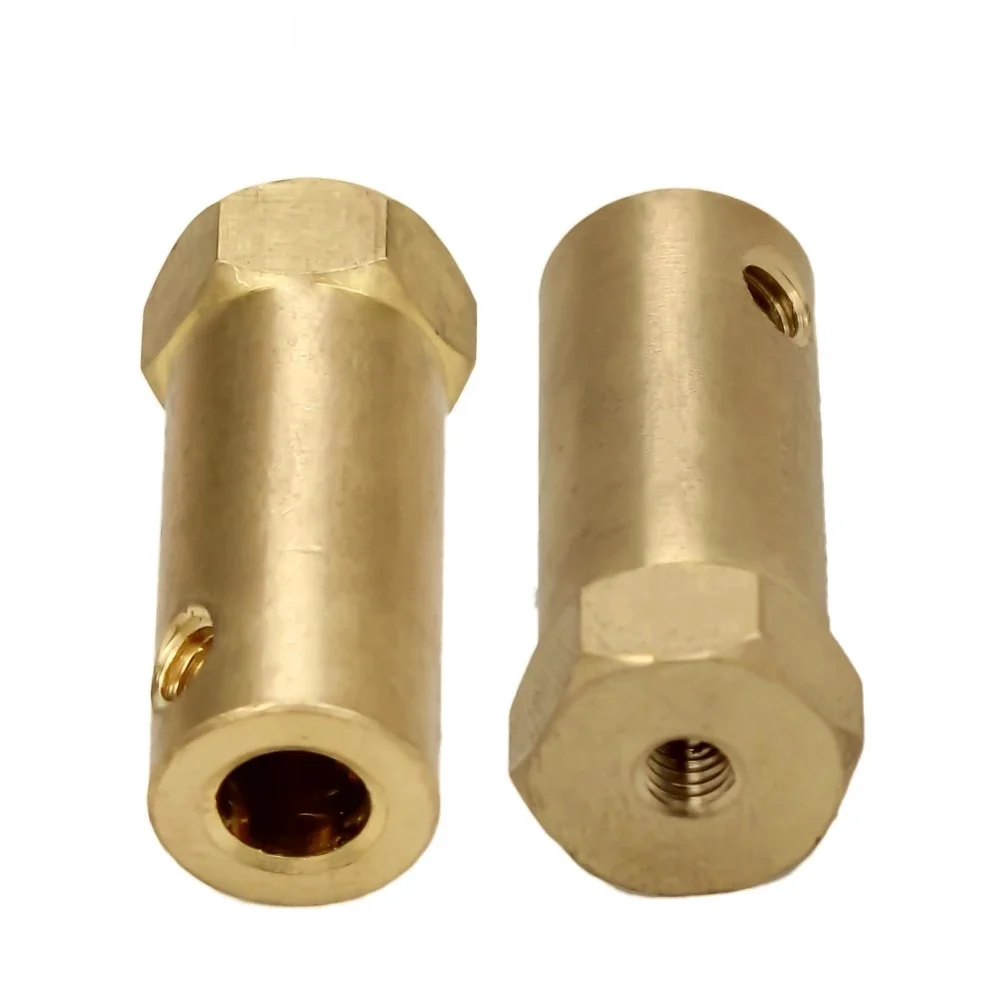 

Шестиугольная муфта для валов двигателя для робототехники Внутренний диаметр 3 ~ 8 мм, незаменимая для повышенного расстояния передачи