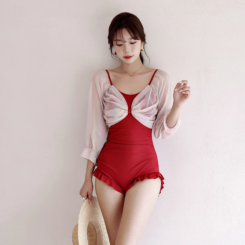 

Women Swimsuit With Push Up 2022 Bikini Brazilian One Piece Swimwear New Web Sexy Back Girl Solid Nylon 1 Bathing Suit Swiming